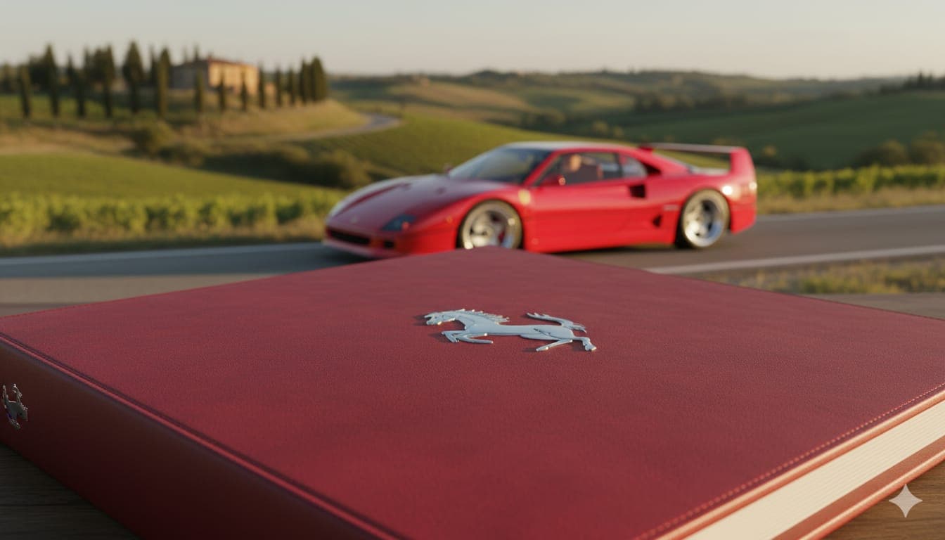 Album de luxe Vita Luminis dédié à une passion automobile